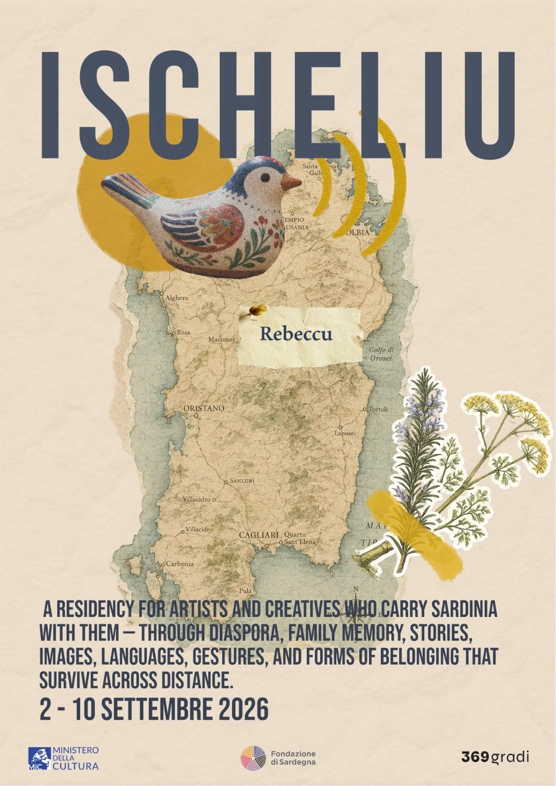 ISCHELIU 2026 the Open call is open till July 1st