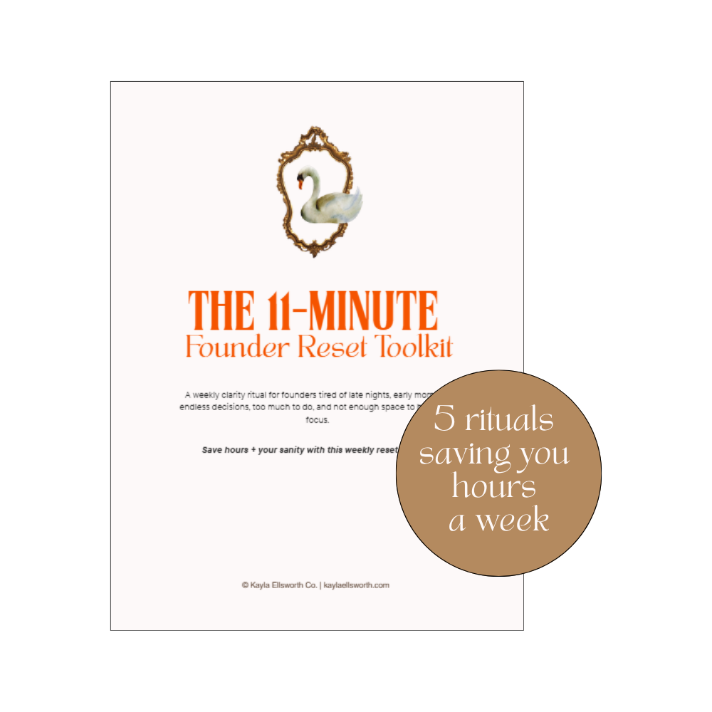 The 11-Minute Founder Reset Toolkit