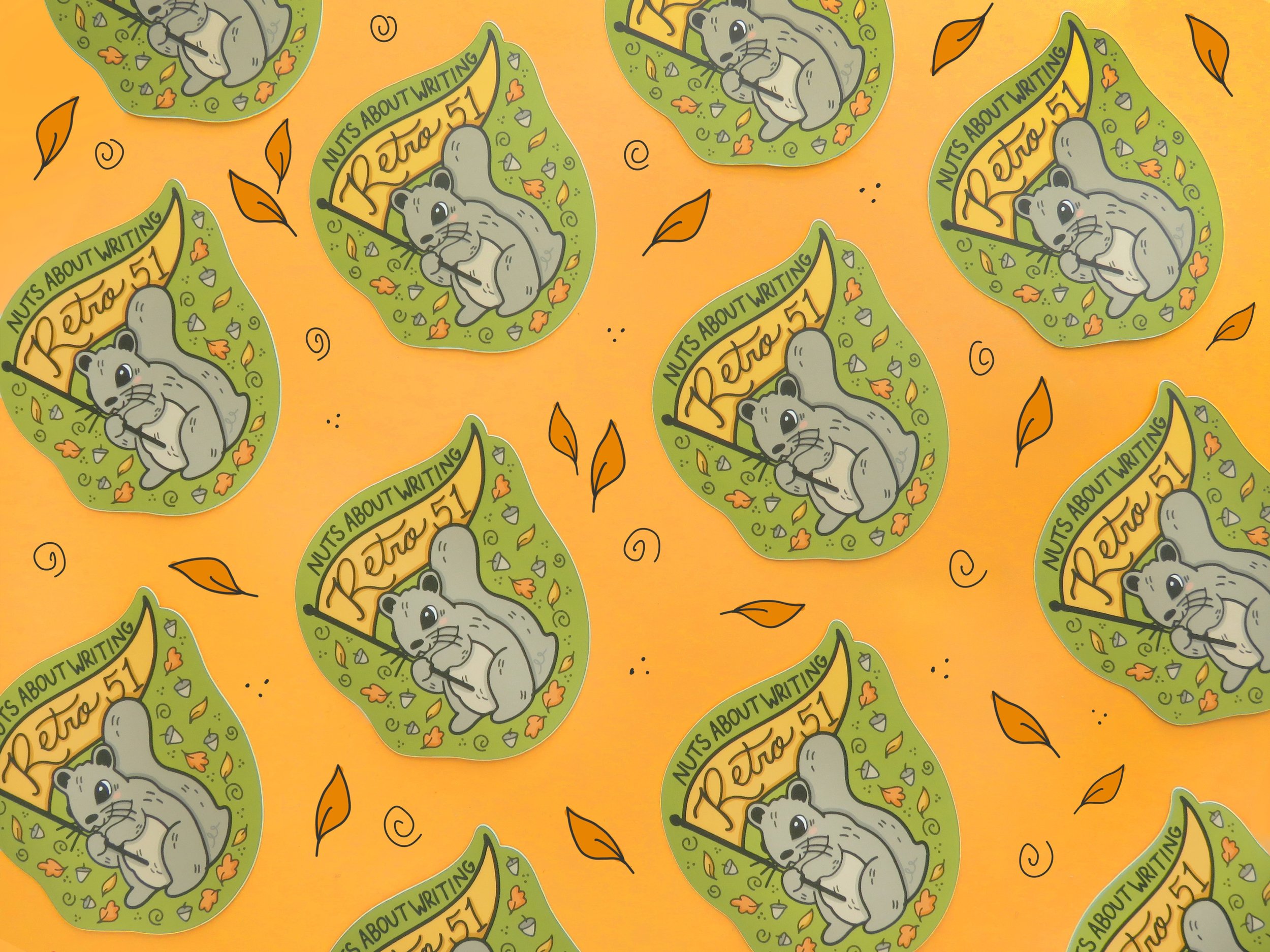 Illustrated Sticker