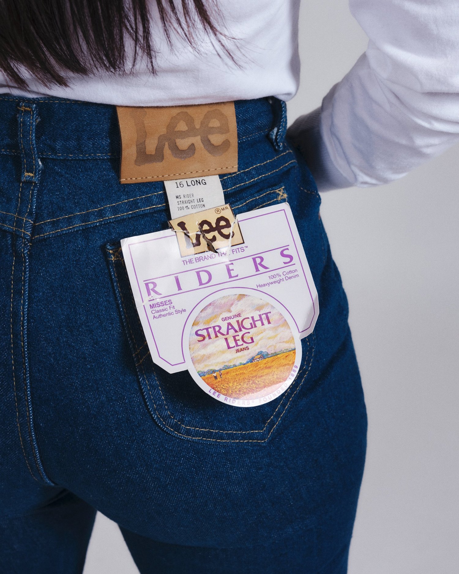 80s Deadstock Lee Riders Jeans — findandrevive.com