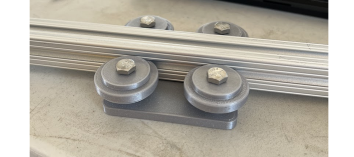 6/15/22 3D printed rollers