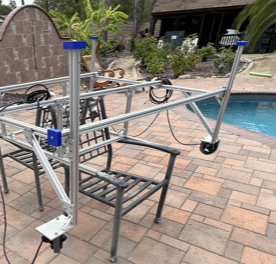 7/31/22 Replicating Interface Plates to All Four Thrusters