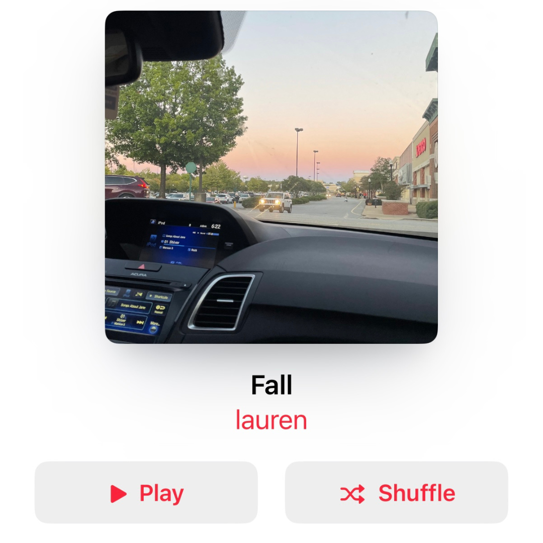 Ultimate Fall Playlist
