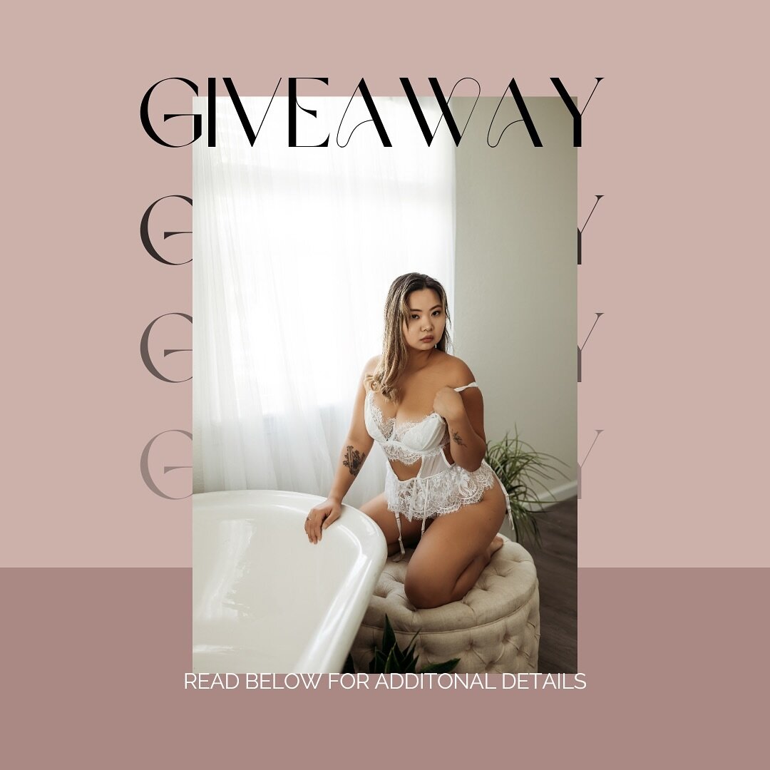 Valentine&rsquo;s Day Giveaway 💗💌

$50 gift card to @PuffMistress and $100 session/ product credit to @HYPEGirlBoudoir

How to enter
1. Follow @hypegirlboudoir and @PuffMistress
2. Tag your friends in the comments below 
3. Post this on your storie