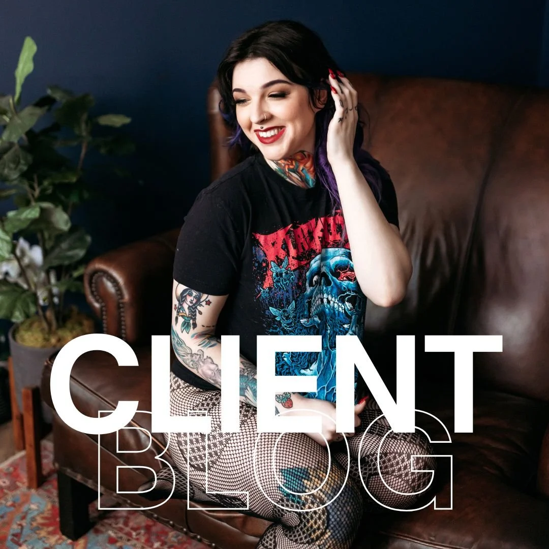 Leather, Confidence &amp; a Divorce Glow-Up | Jacksonville Florida Boudoir Photographer