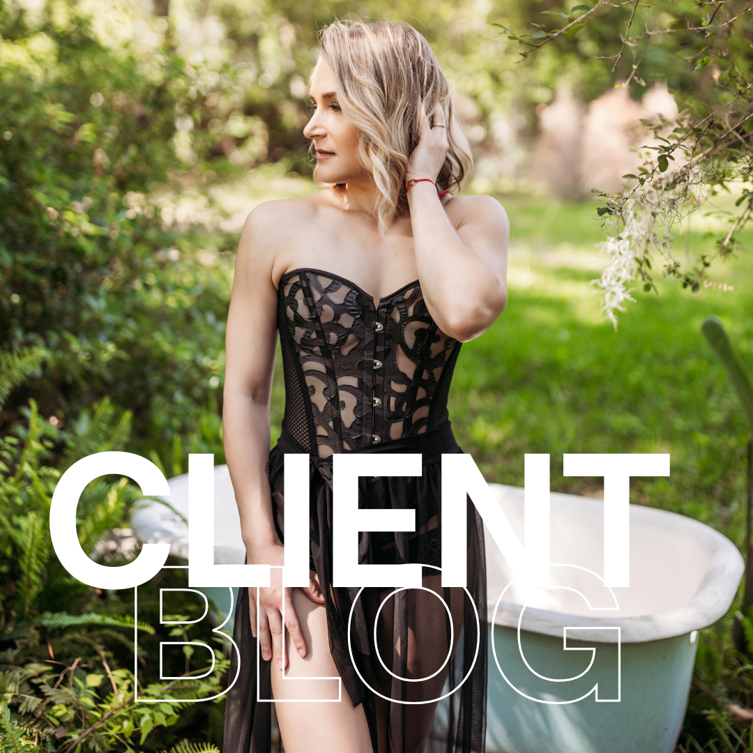 Be a Yes for Yourself | Outdoor Boudoir with a Jacksonville Florida Boudoir Photographer