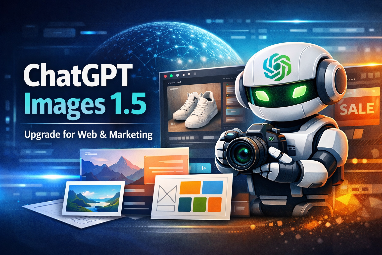 ChatGPT Images 1.5 (GPT Image 1.5): What’s New + How I Use It for Web Projects