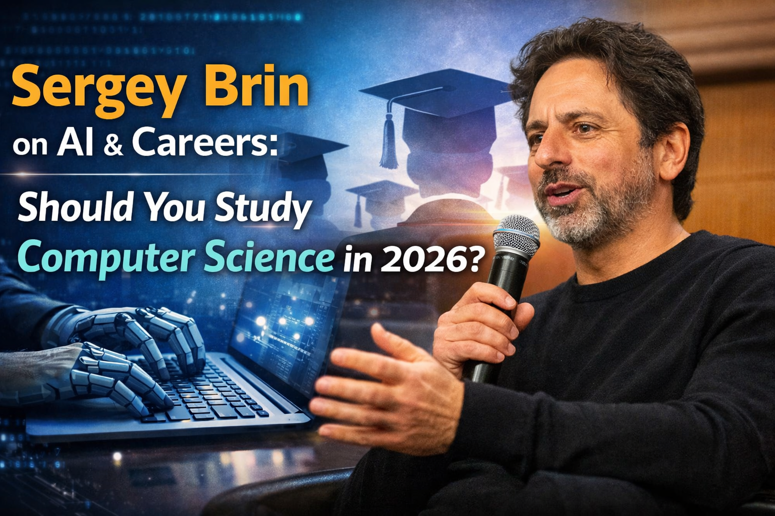 Sergey Brin on AI’s Impact on Careers: Should You Study Computer Science in 2026?