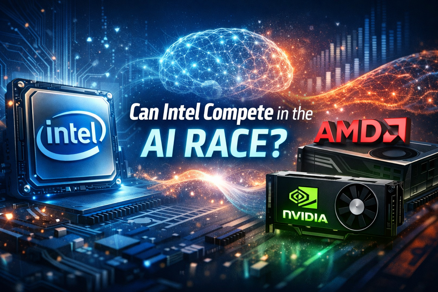 Can Intel Come Back and Ride the AI Wave - and Compete with AMD &amp; NVIDIA?