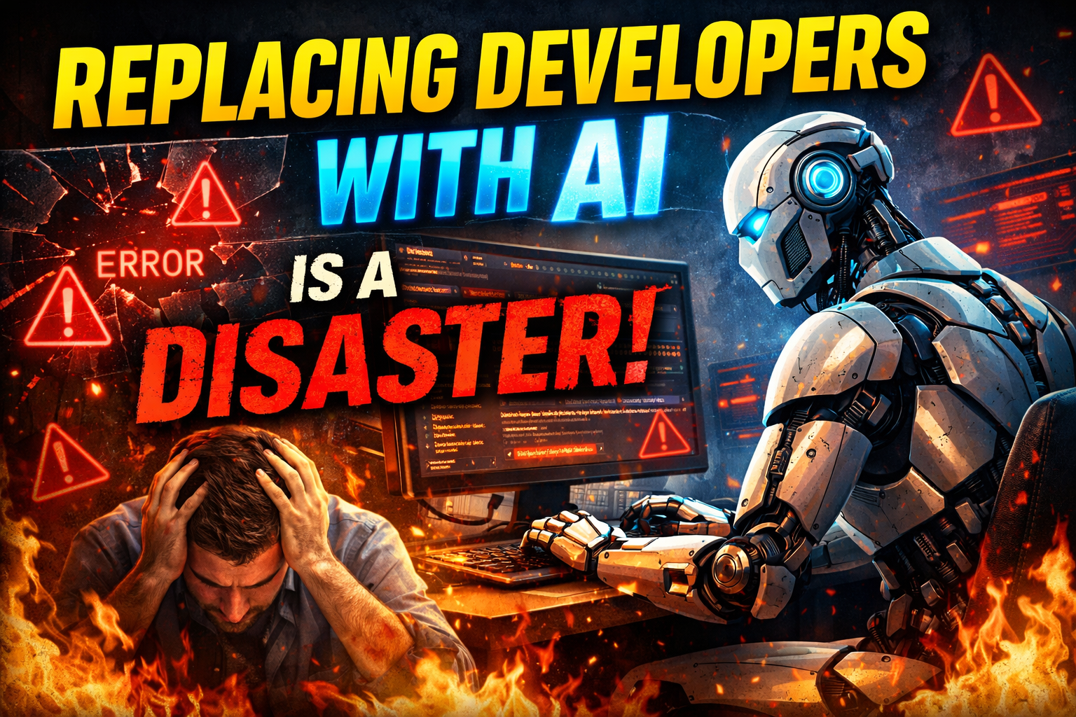 How Replacing Developers With AI Is Going Horribly Wrong (And What Smart Teams Do Instead)