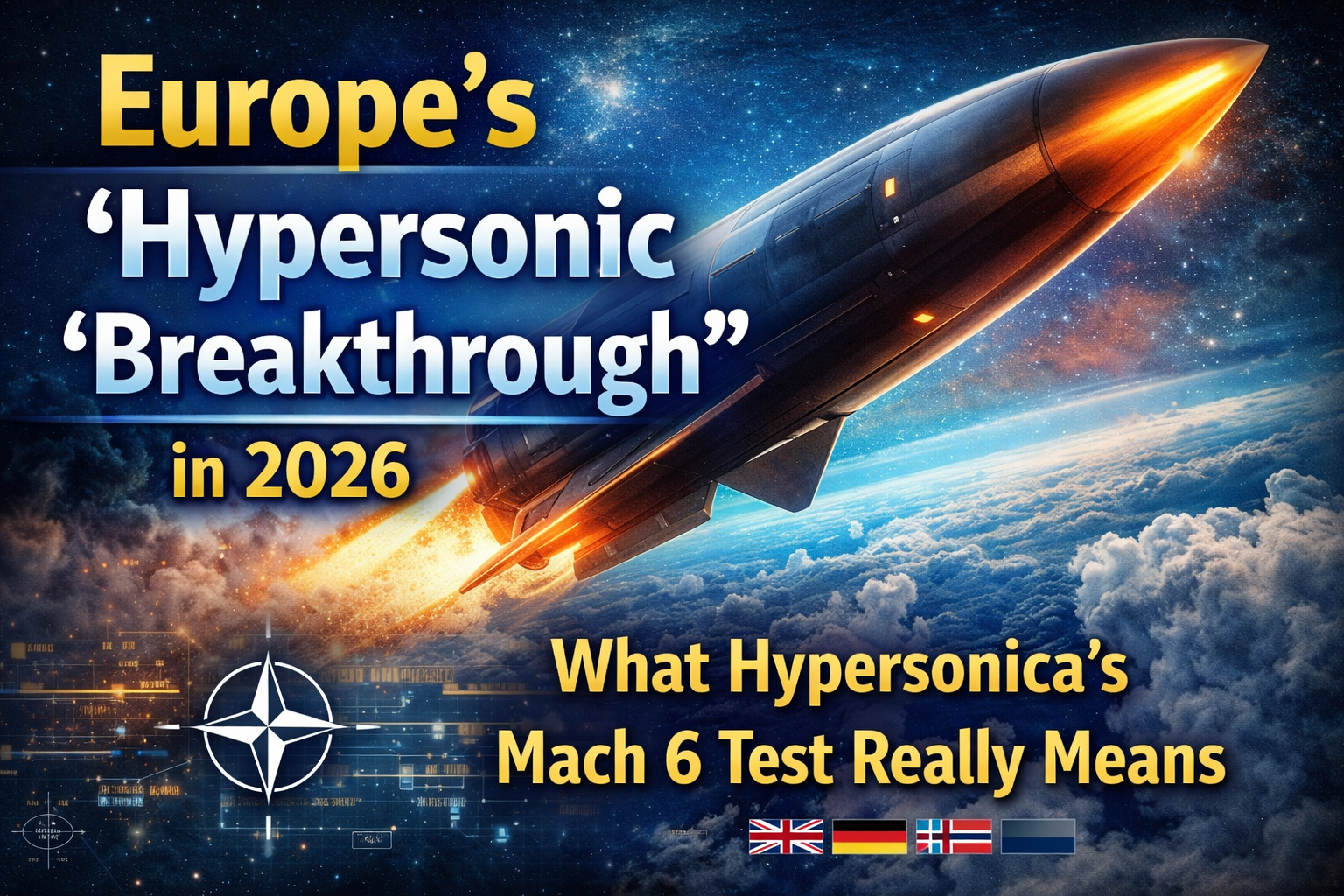 Europe’s Hypersonic “Breakthrough” in 2026: What Hypersonica’s Mach-6 Test Really Means