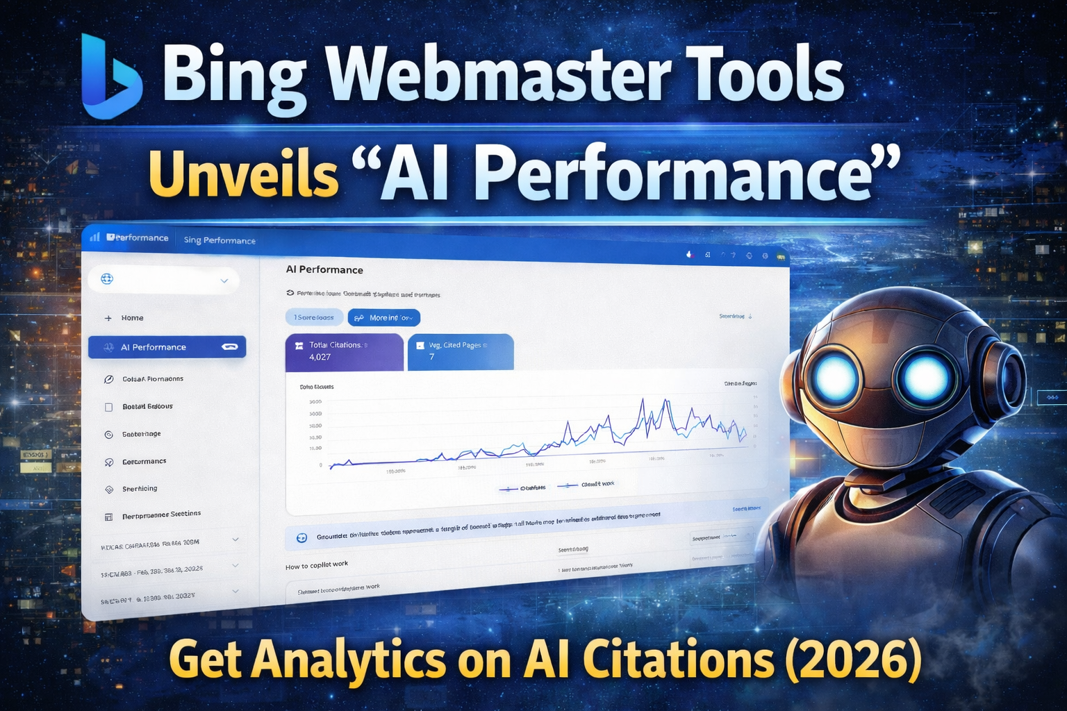 Bing Webmaster Tools Just Added “AI Performance” - The First Real Analytics for AI Citations (2026)