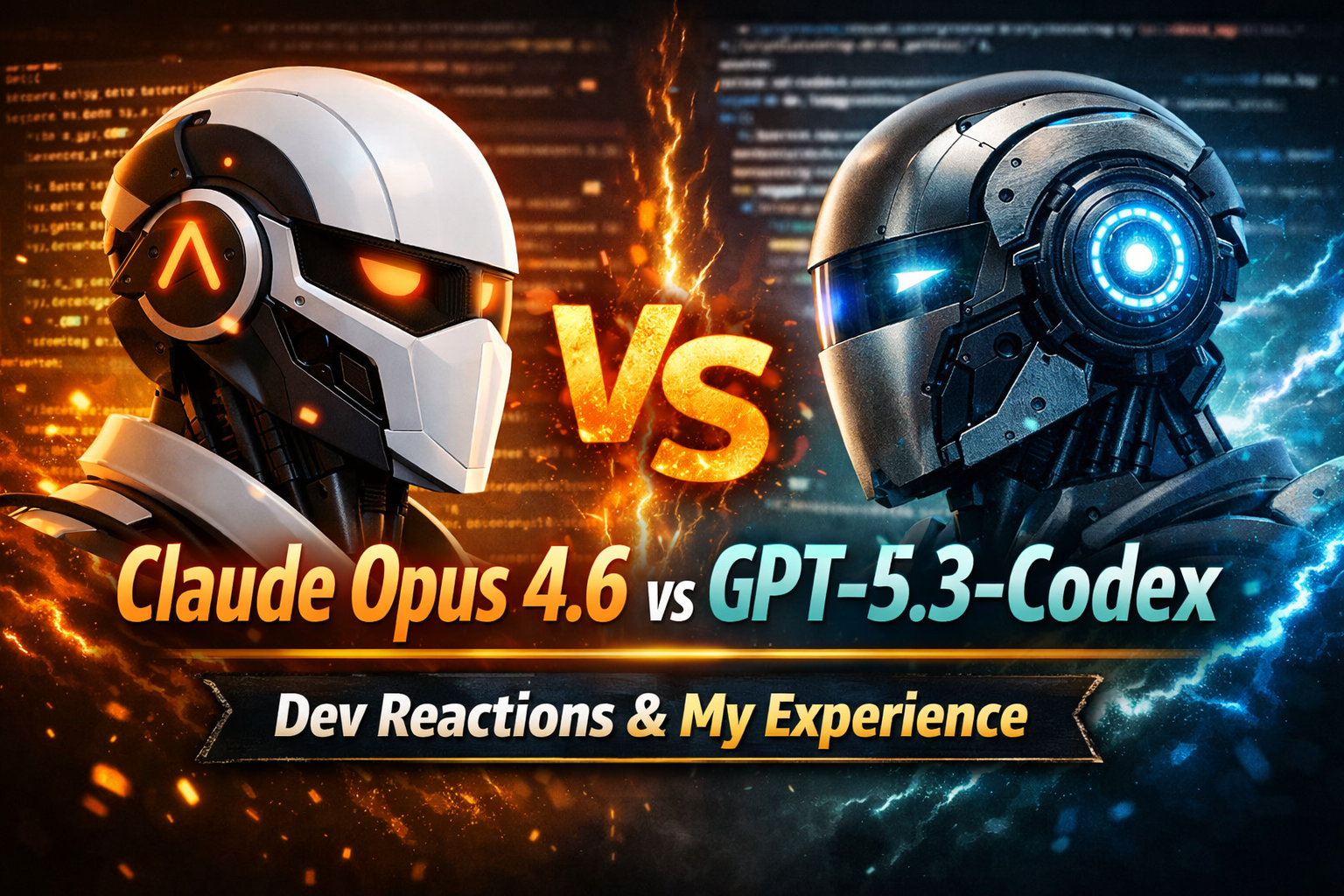 Claude Opus 4.6 vs GPT-5.3-Codex: What Developers Are Saying on Social Media (Plus My First Take)