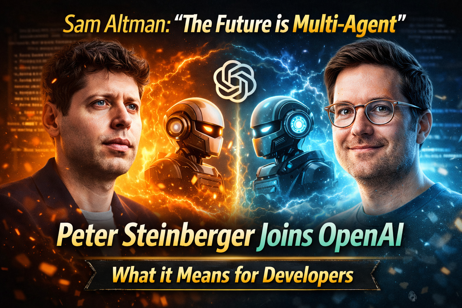 OpenAI just hired one of the most viral agent builders - Sam Altman: “The future is going to be extremely multi-agent”