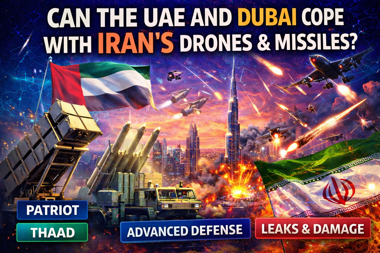 Was the UAE Prepared for Iran’s Missile and Drone Attacks? A Technology-Focused Look at Dubai’s Air Defense