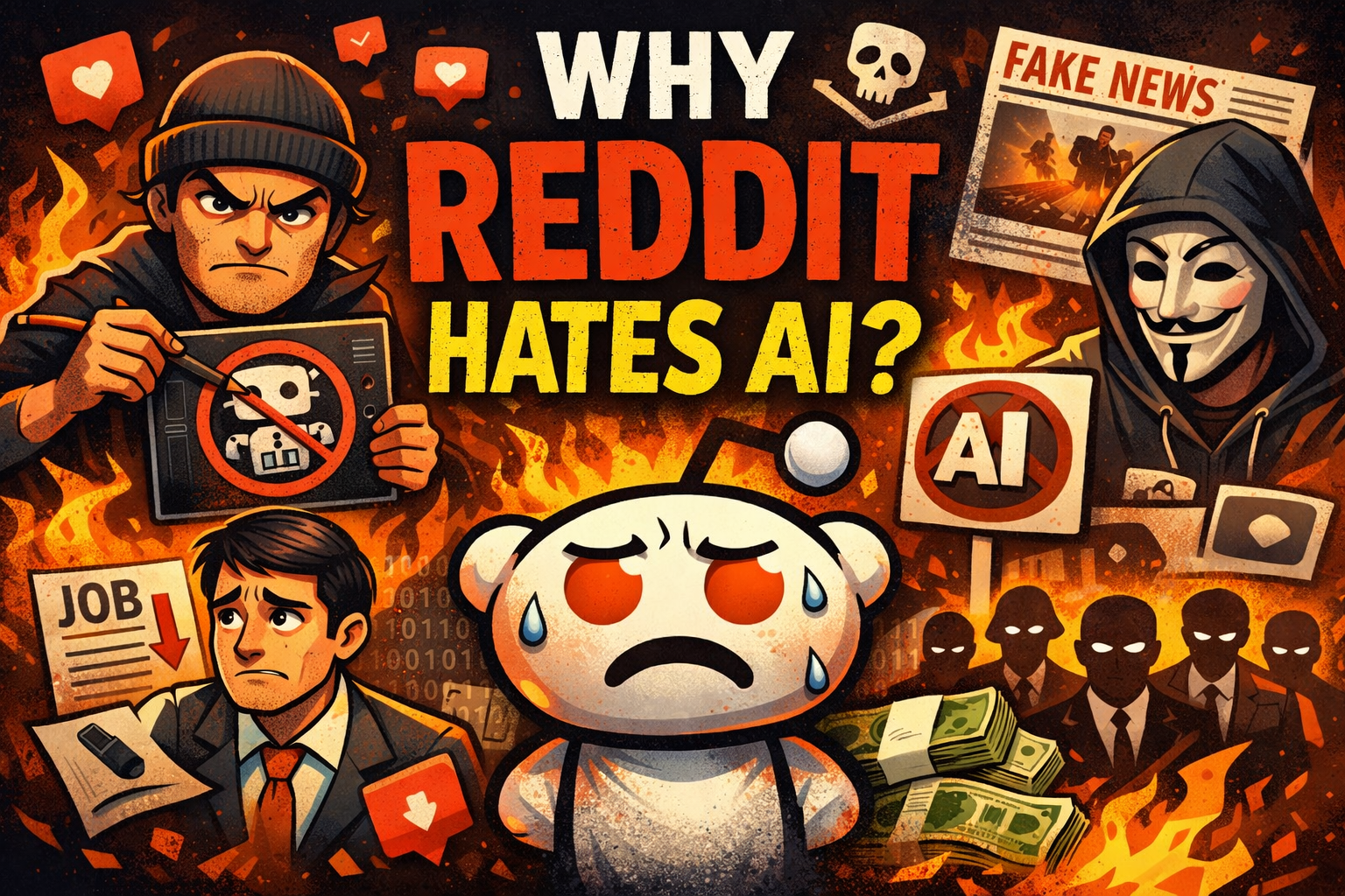 Who Are the “AI Haters” — and Why Reddit Seems to Hate Everything AI