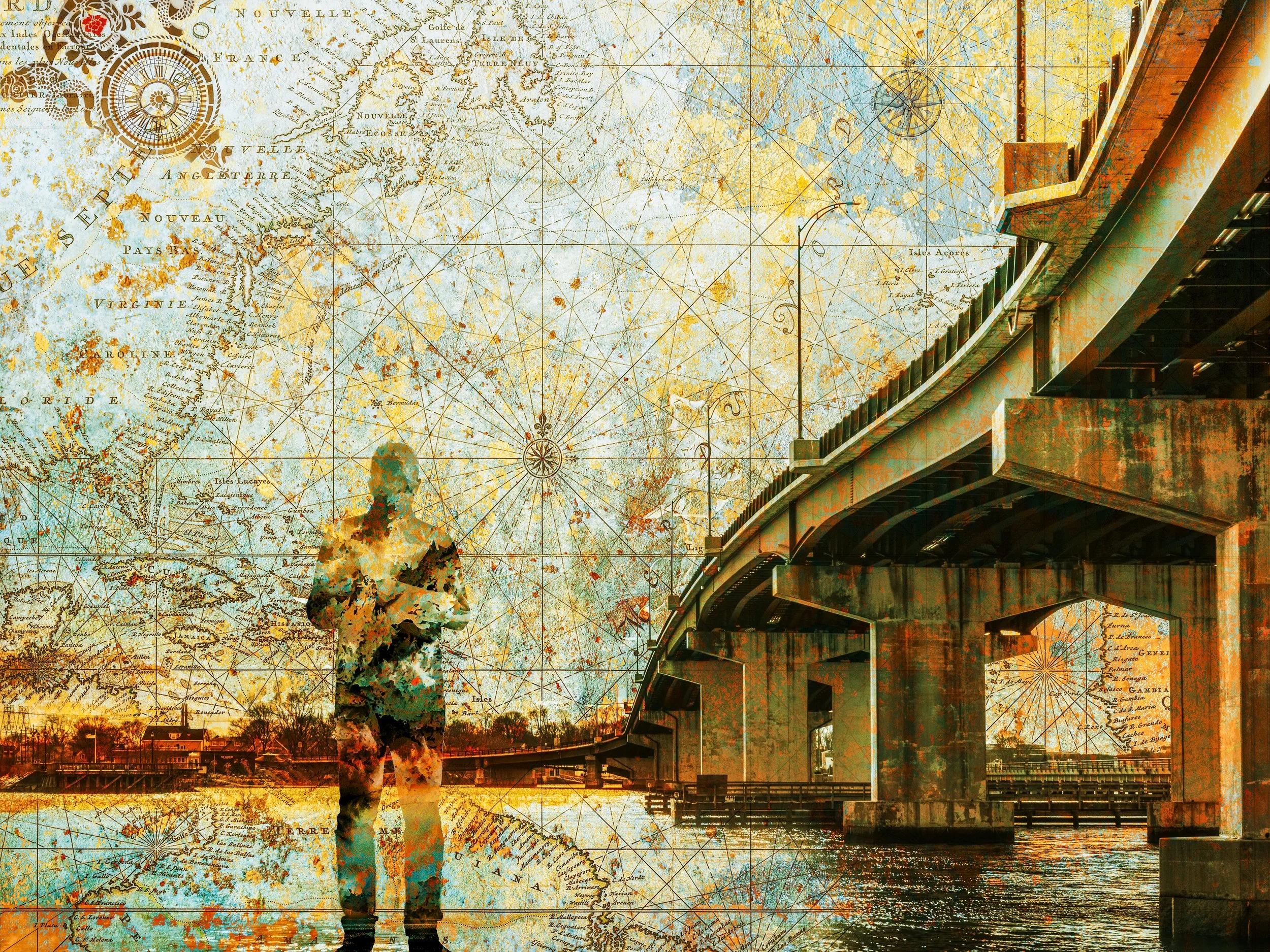 Cartographies of Exposure I - True North Bridge