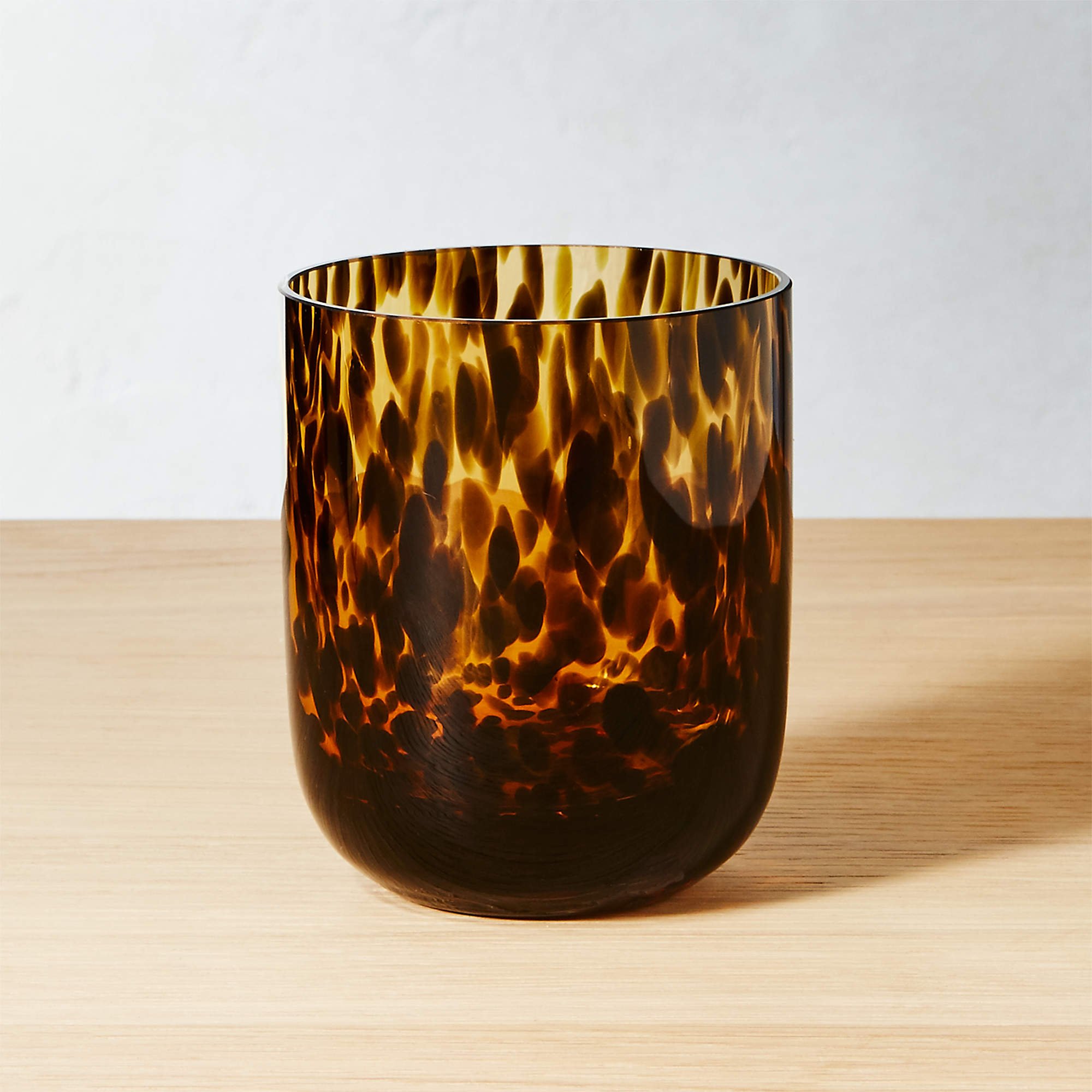 Tortoise Glass Vase