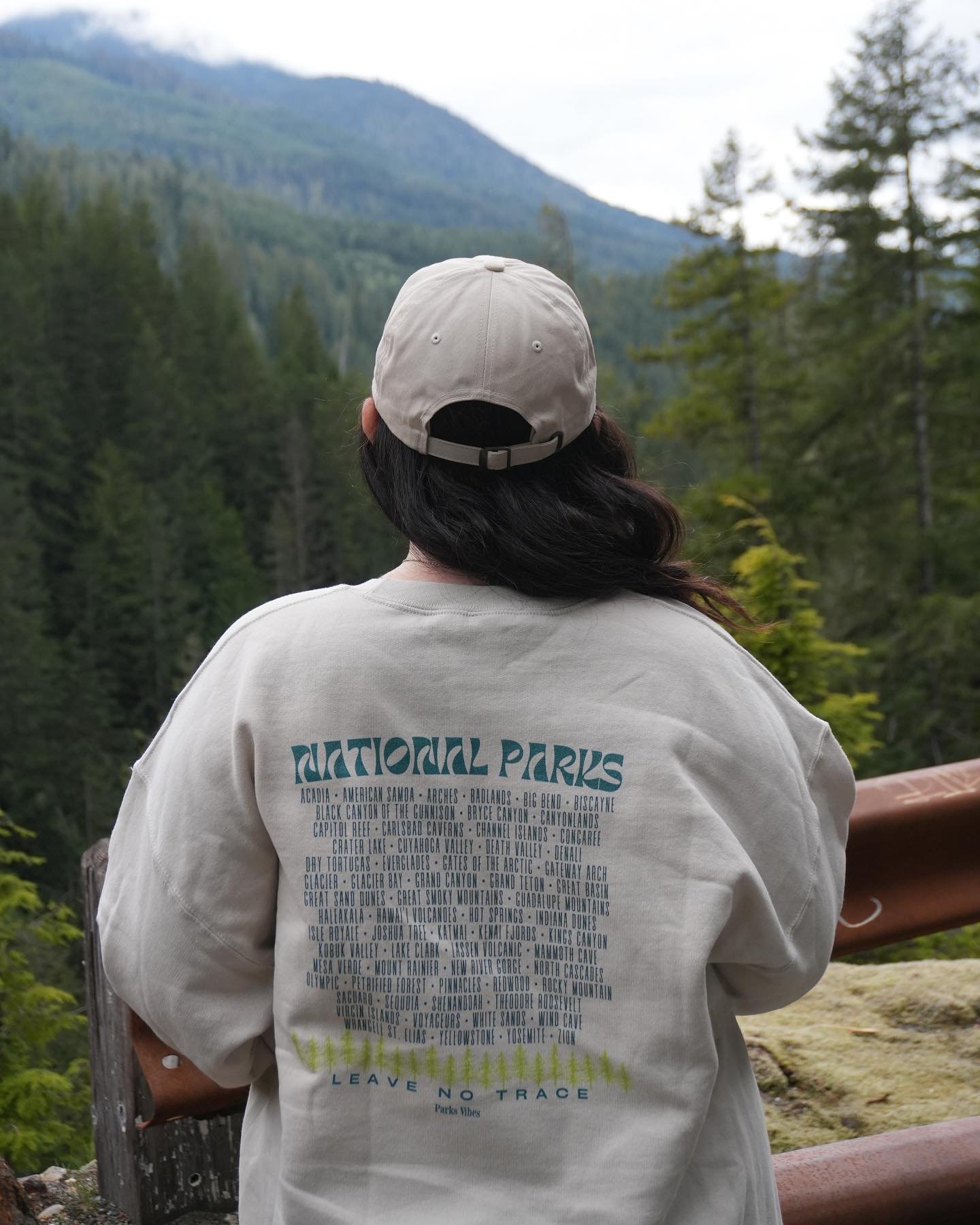 We&rsquo;re gearing up for summer in Washington but when it&rsquo;s still chilly outside, our go-to is the National Parks Nature Tour crewneck!