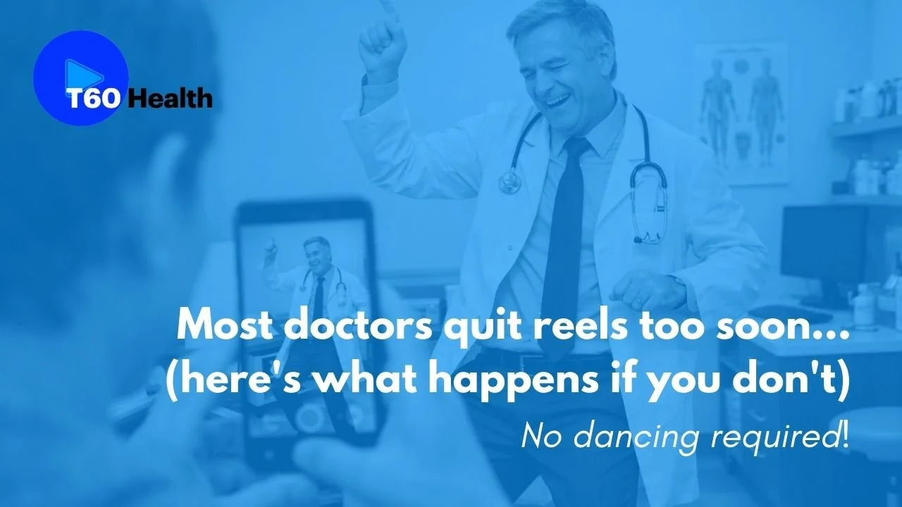 Most doctors quit reels too soon... (here's what happens if you don't)