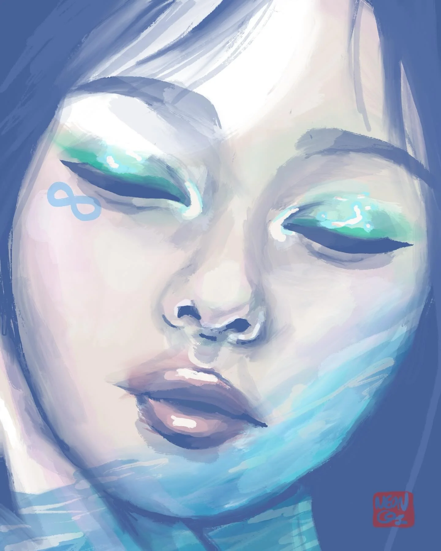 🌊ੈ✩‧₊˚ 
.
.
.
#art #artist #digitalart #digitalpainting #ocean #dreamy