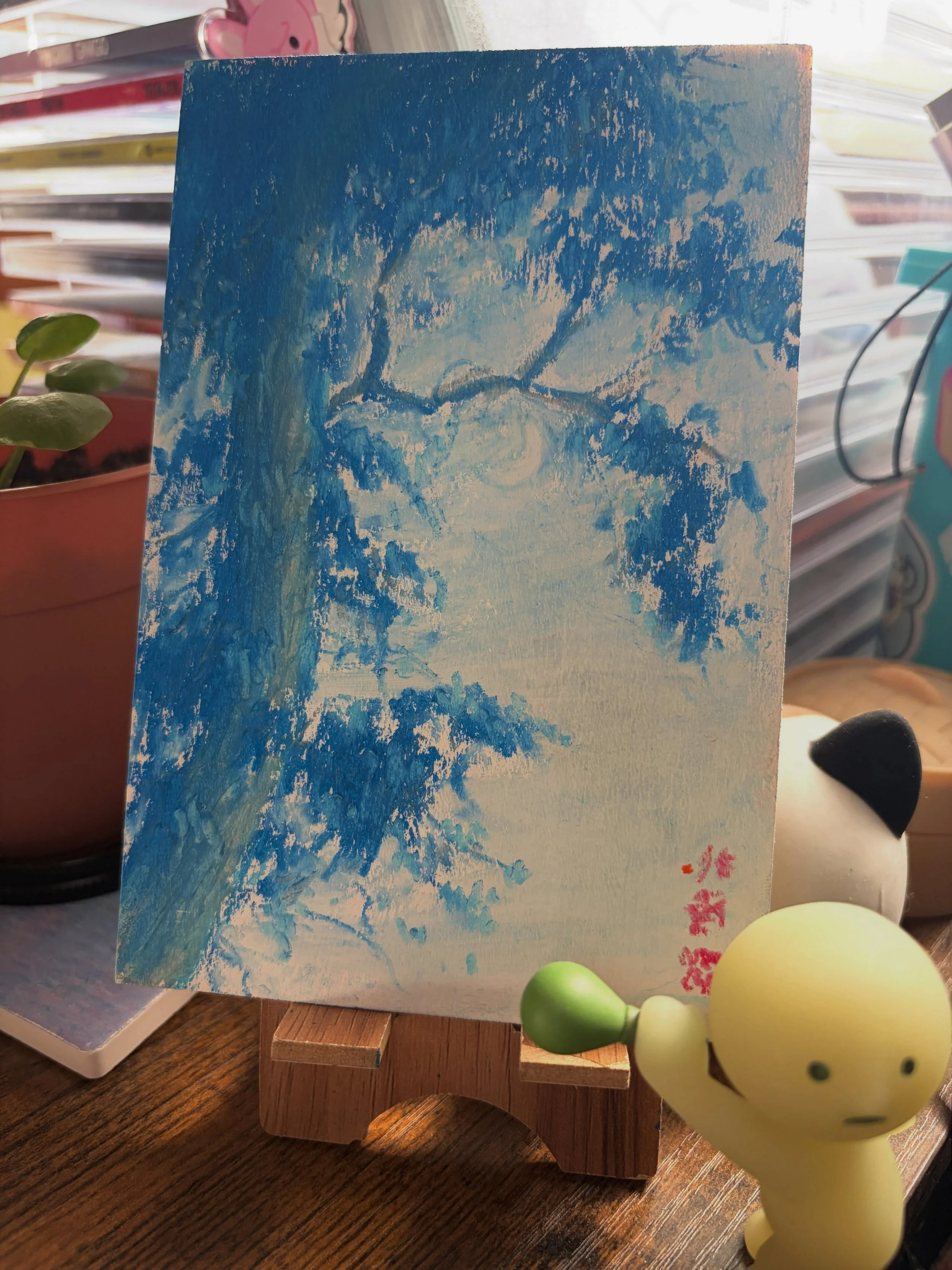 it&rsquo;s officially goodbye to summer&mdash; i had a good time playing around with lots of things and creating more loosely. 
i feel like i soaked up a lot of new ideas and experiences that im looking forward to honing in on now ᕦʕ &bull;`ᴥ&bull;&a