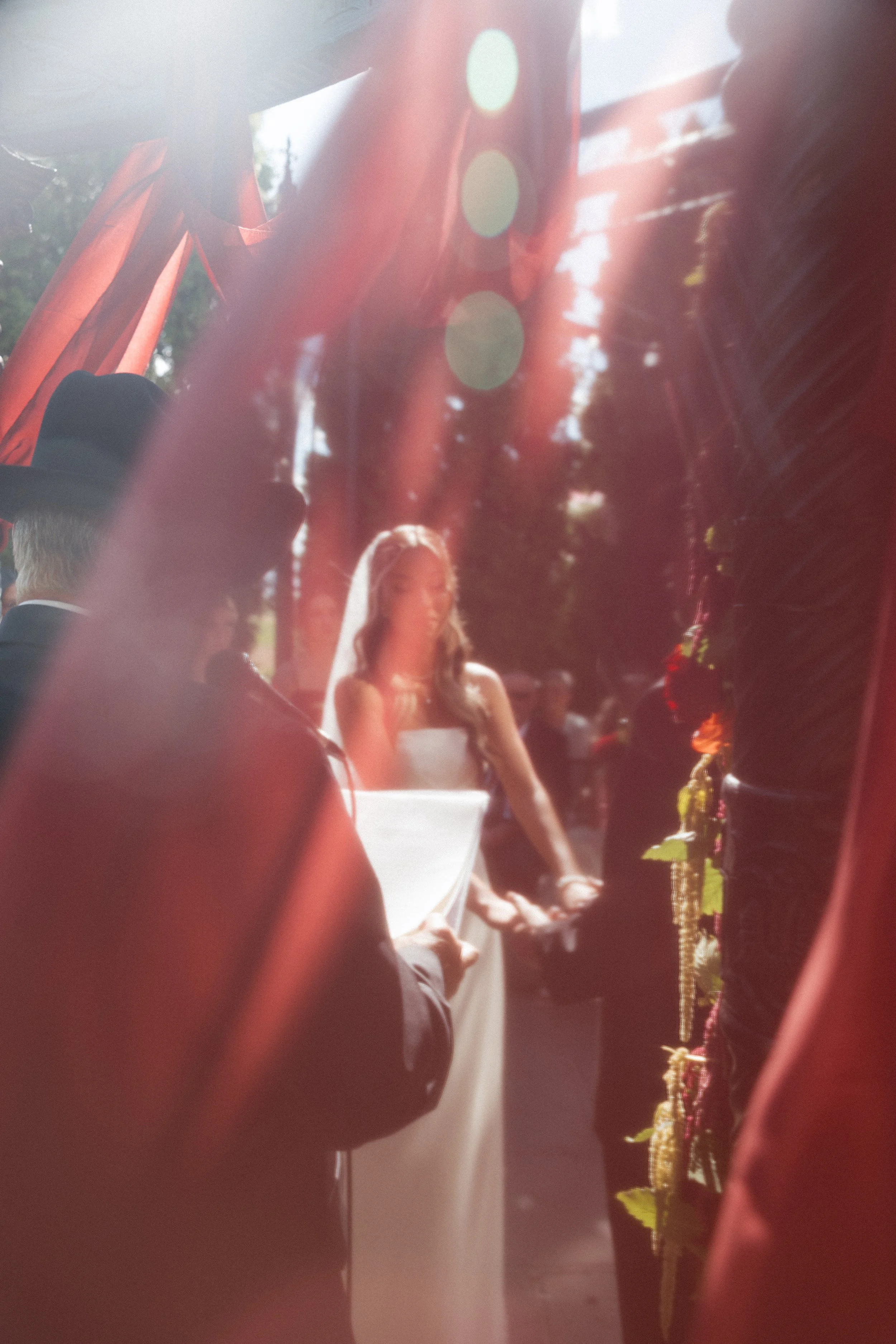 Wedding ceremony at Sleepy Ridge in Orem Utah