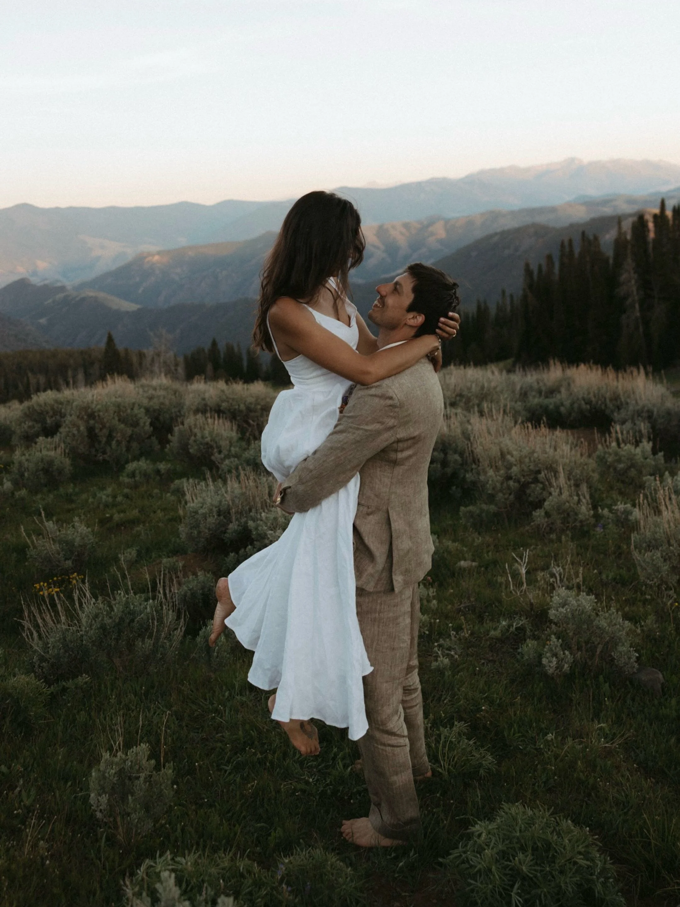 A night in Idaho, off the grid, with homemade dandelion wine and a promise of forever.

These two, with her father as the officiant, gathered in their hometown to officially tie the knot. We ended the evening at a place that meant so much to them, wa
