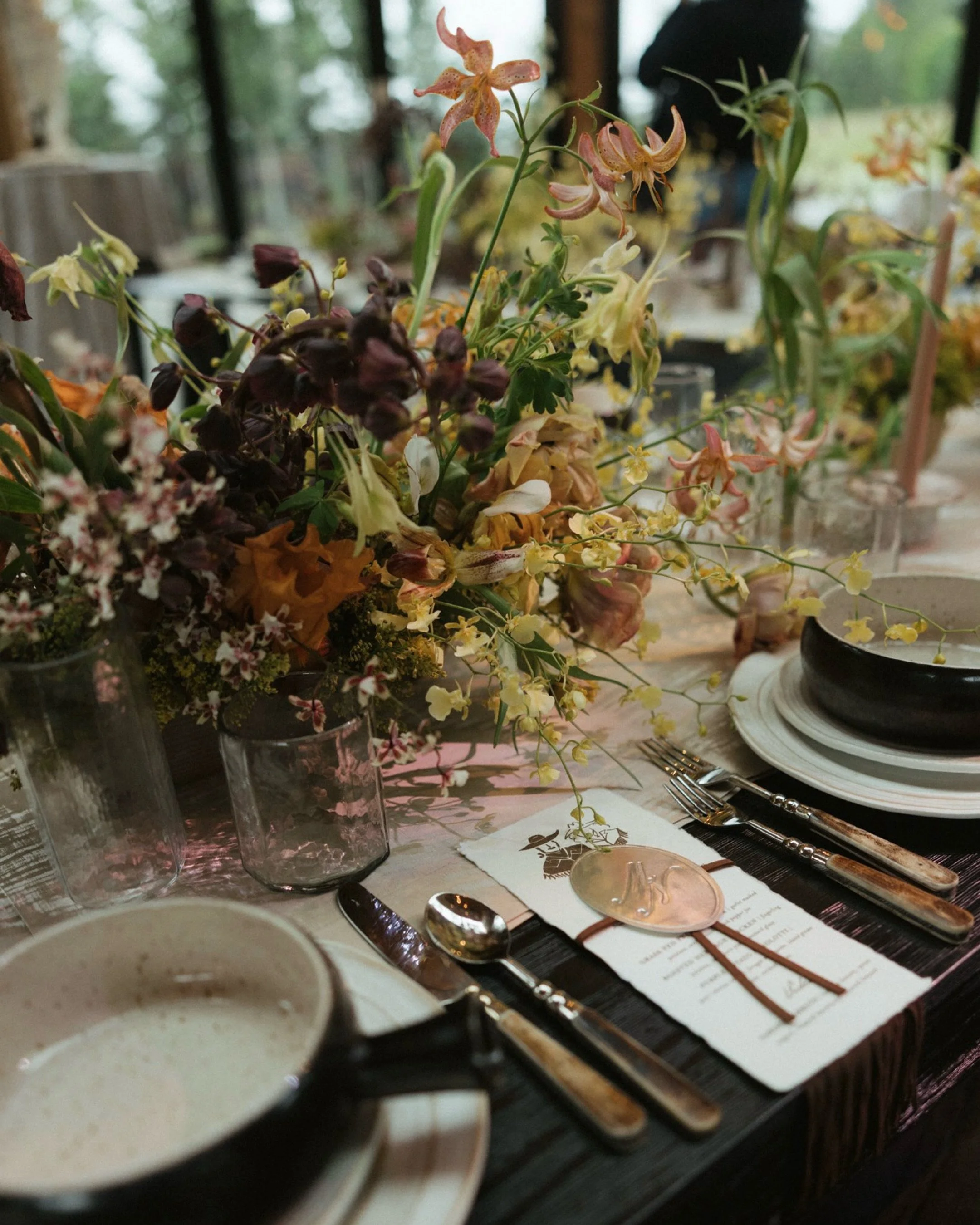 Some tables are made to be sat at. Others are made to be stared at for just a little longer.

I don&rsquo;t think I&rsquo;ll ever get over the amount of intention that goes into wedding design. Every stem, every place setting, every little detail cho
