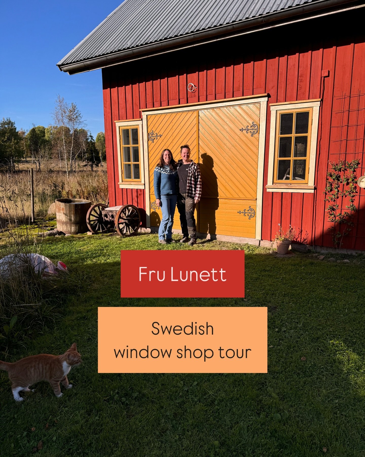 Swedish Window Restoration Shop Tour: @FruLunett. The &ldquo;fru&rdquo; behind Fru Lunett is Susanne Holmedal, who made the career transition from nursing to windows after training at @scandinavianwindowcraft. She runs her one-woman business out of a