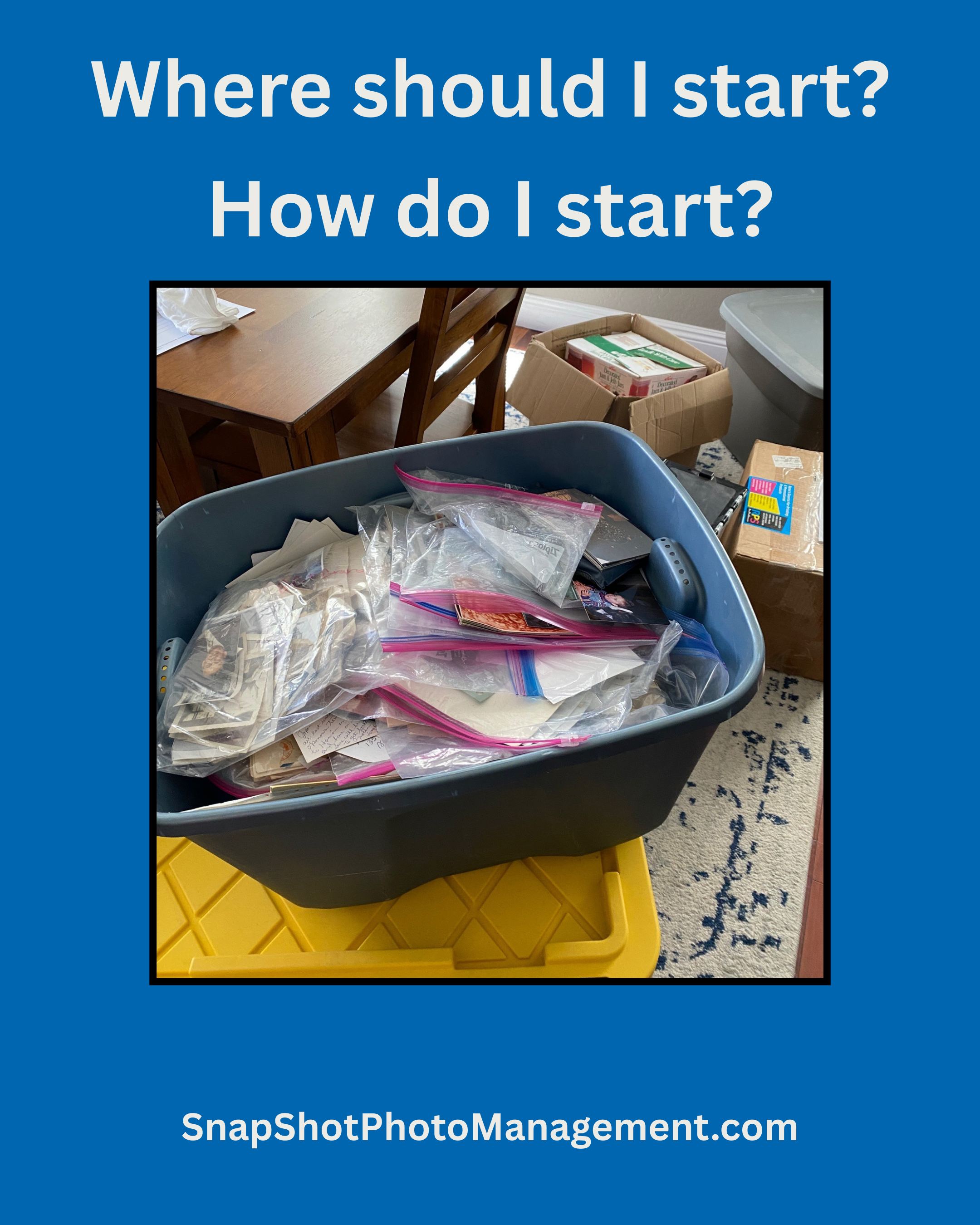 Where Do I Even Start With Years of Photos?