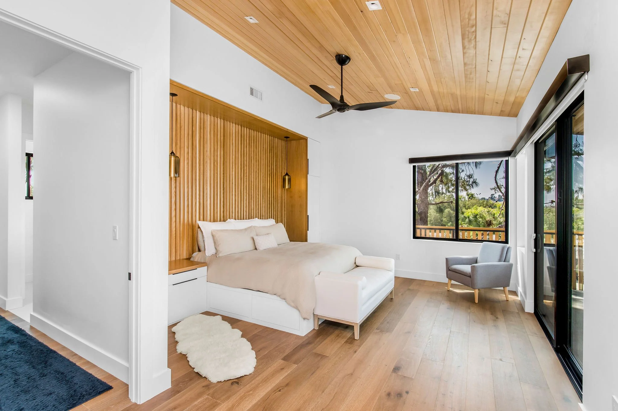 Couple rejoicing for their home remodeling