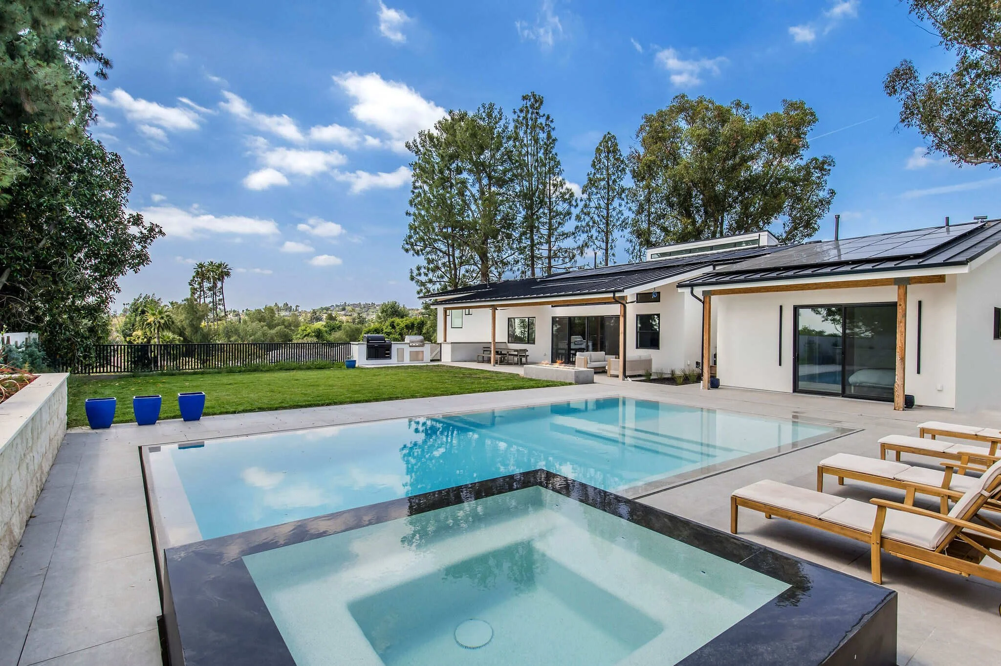 Engineer working on a ground-up pool construction