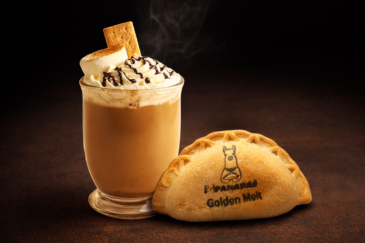 Best Empanada Pairings for the S’mores Latte 🥟🔥