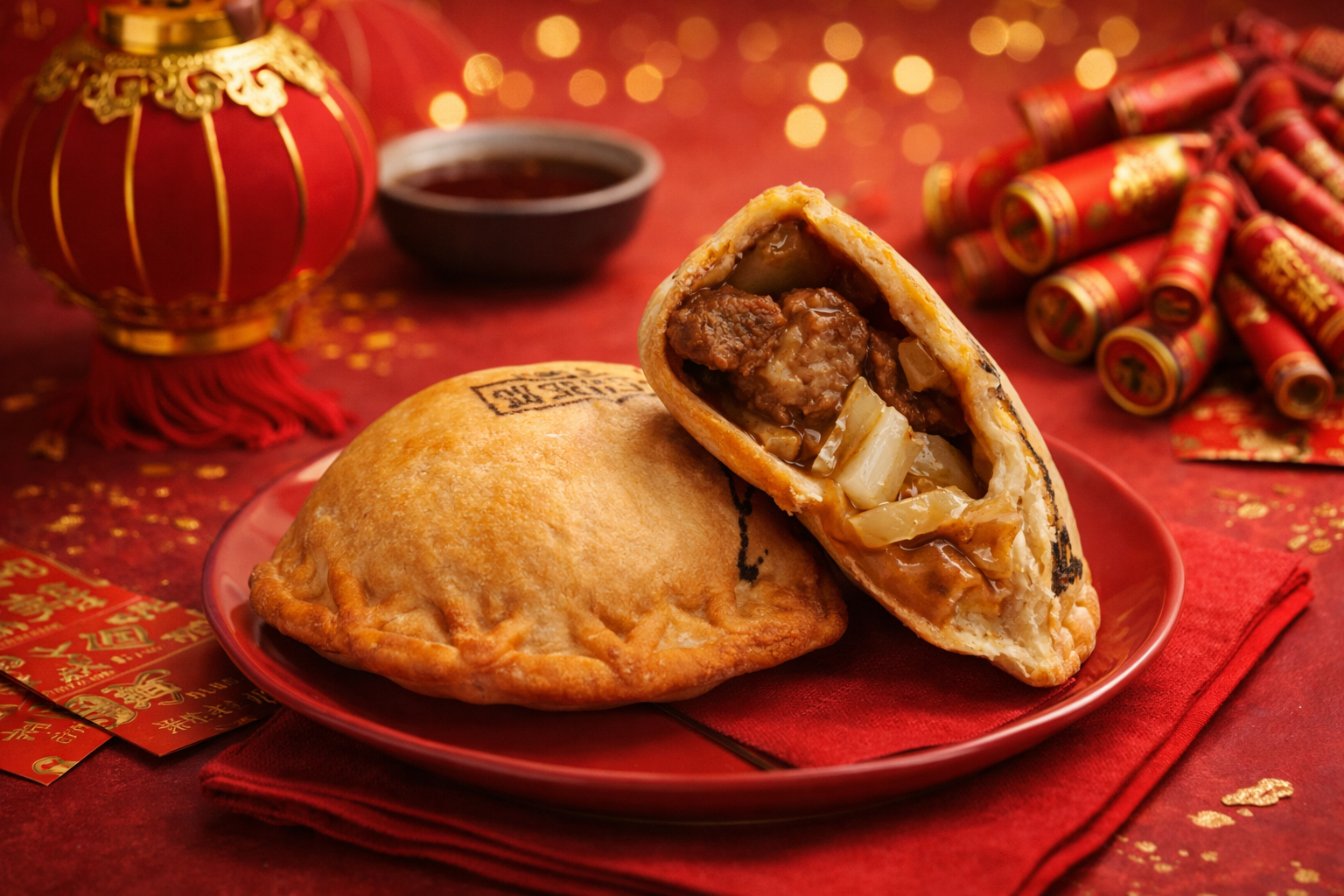 Celebrate Chinese New Year with Our Hong Kong BBQ Empanada 🧧🥟