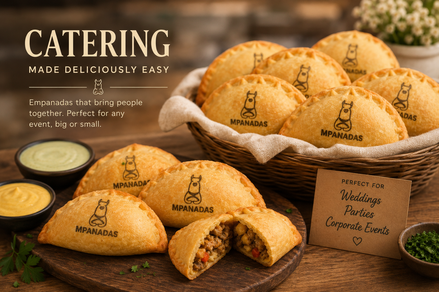 Why Empanadas Are the Smartest Catering Choice 🥟