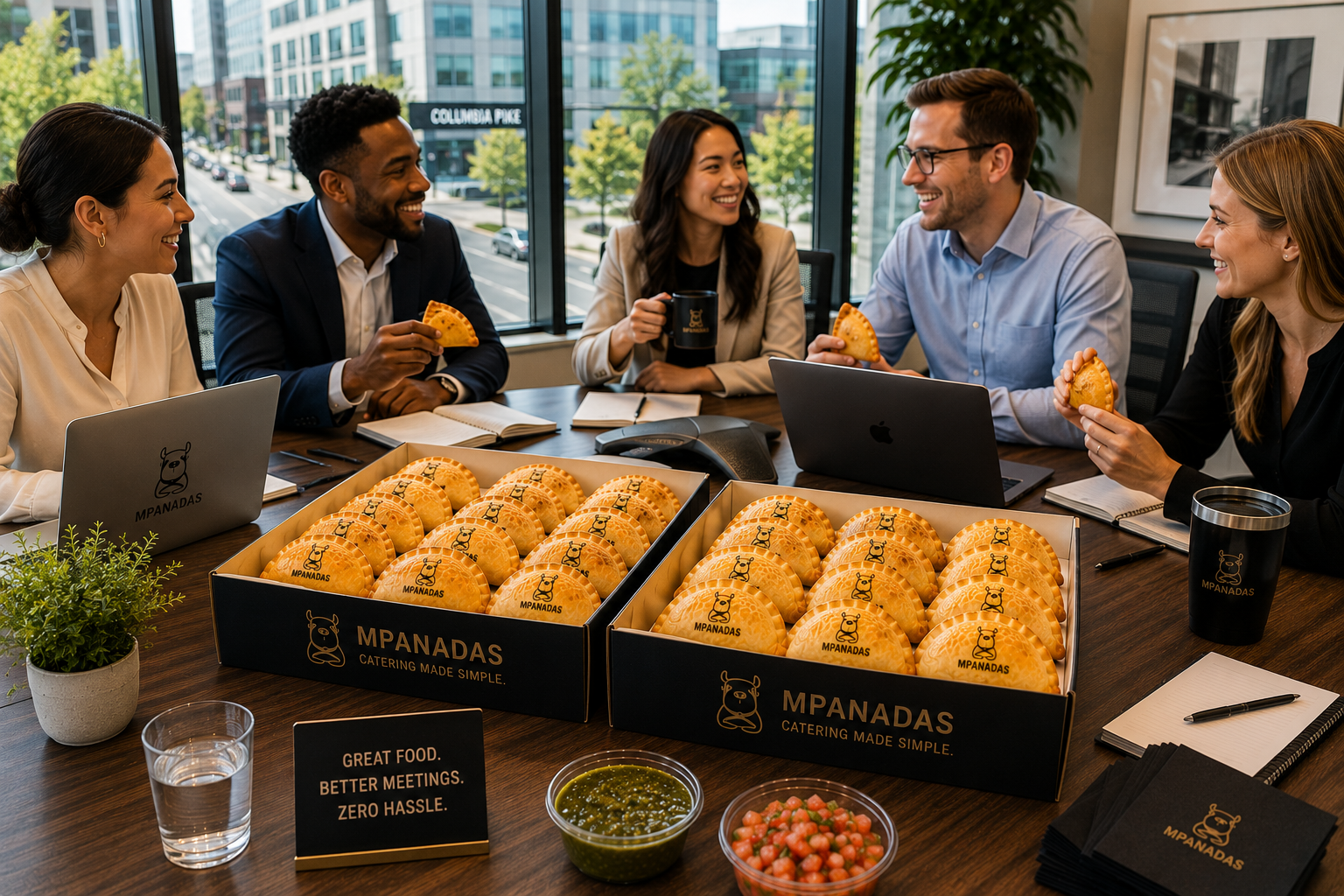 Office Catering Near Columbia Pike Without the Hassle