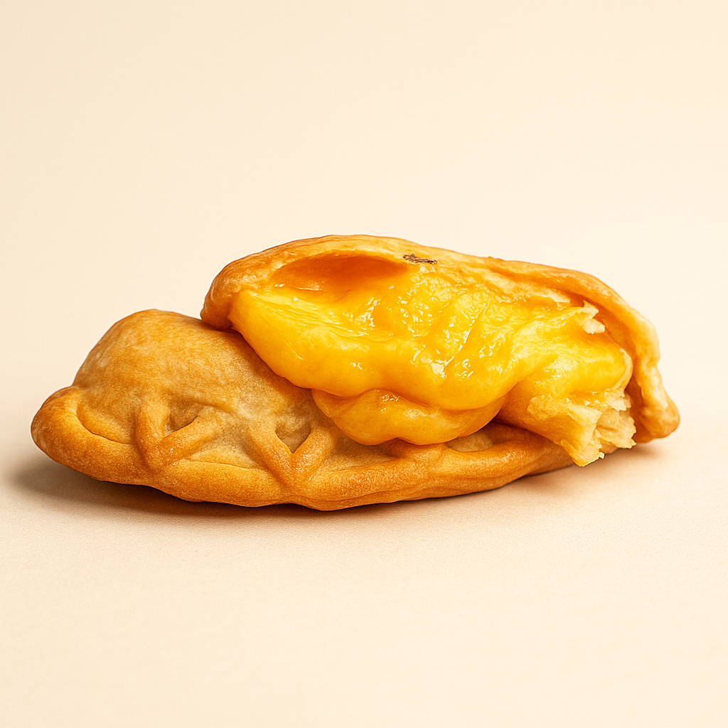 Fried pastry filled with melted cheese