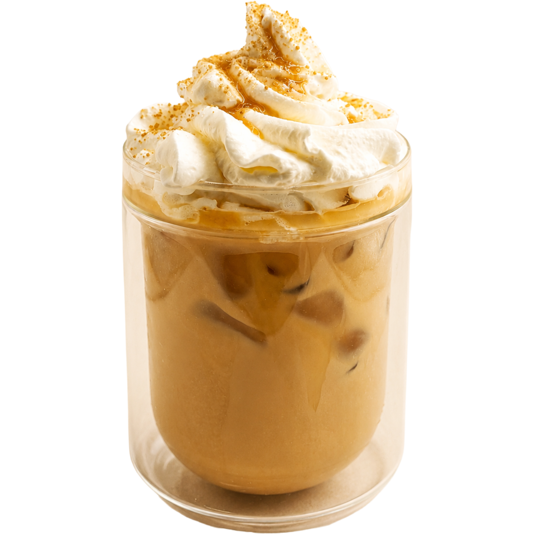 Latte with homemade maple brown sugar 