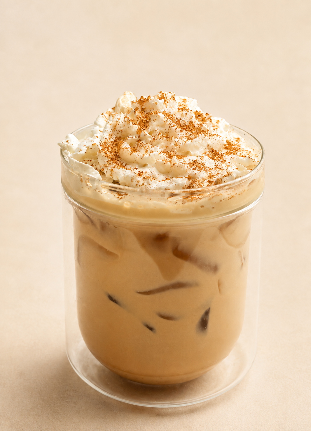 latte with pumpkin pie flavor