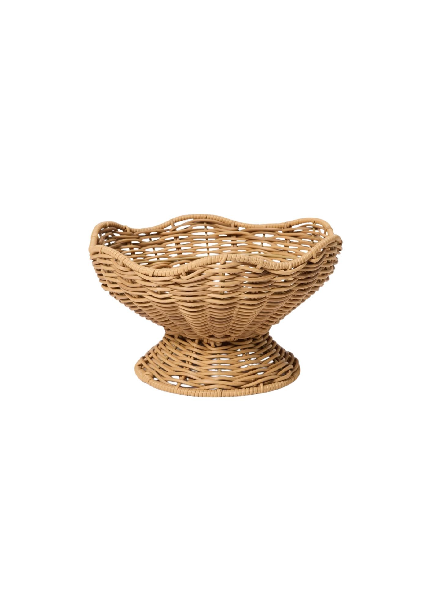 Scalloped Pedestal Bowl