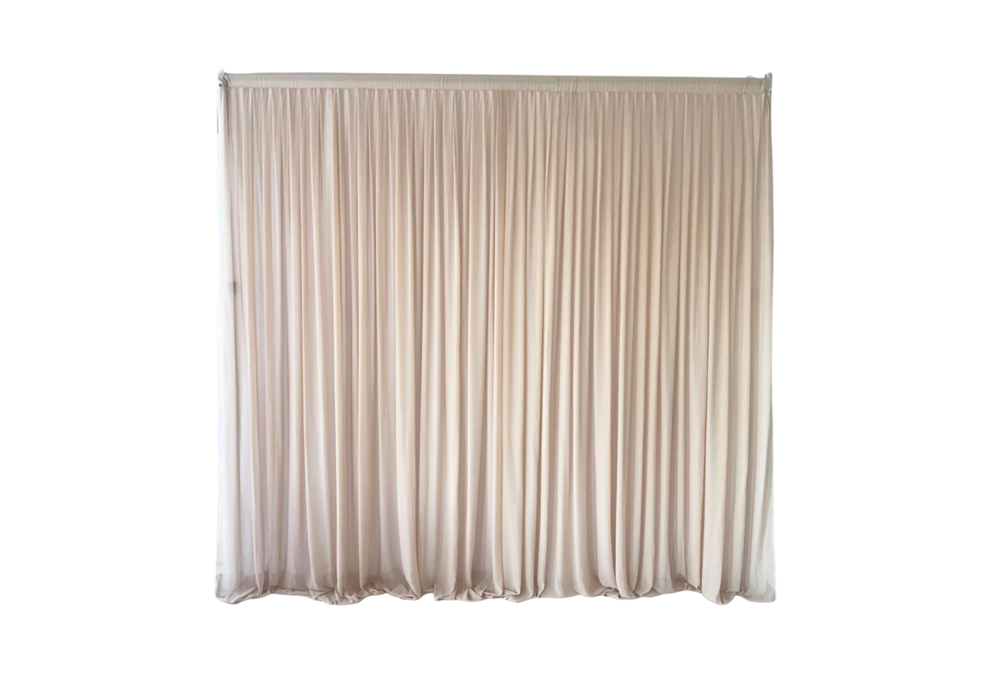 Chiffon Layered Backdrop Curtain