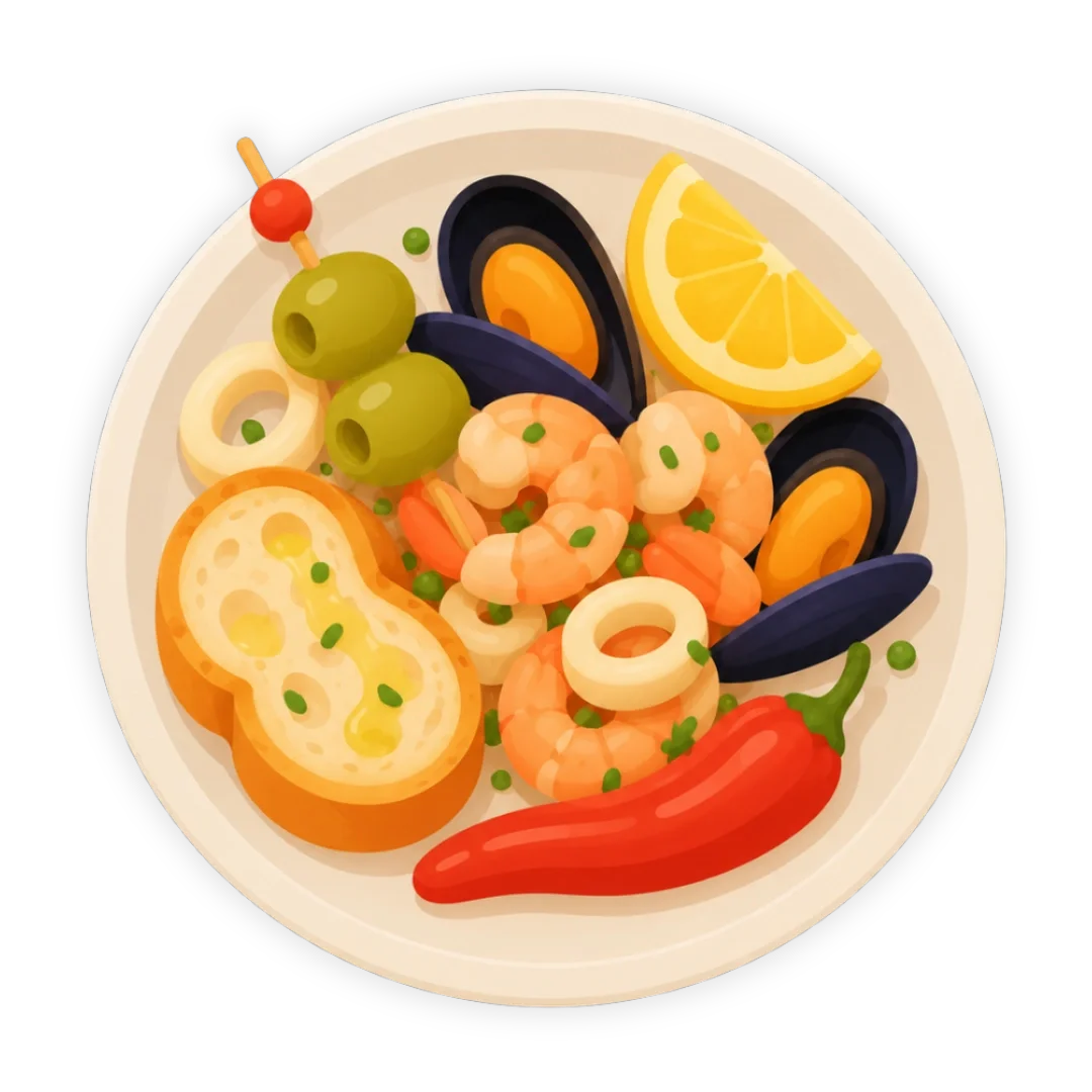 Spain food itinerary