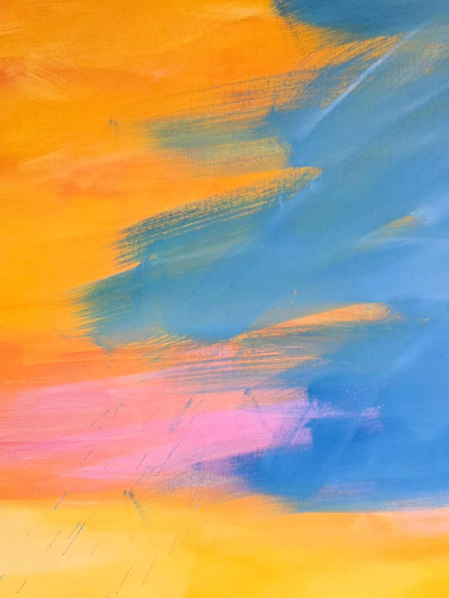 🌴ACRYLIC🌴

I'm working large scale today and absolutely loving it!!

There is so much freedom compared to concentrating on the finer details like when working in watercolours. Flicking paint across the canvas just brings so much joy ❤️

I hope you 