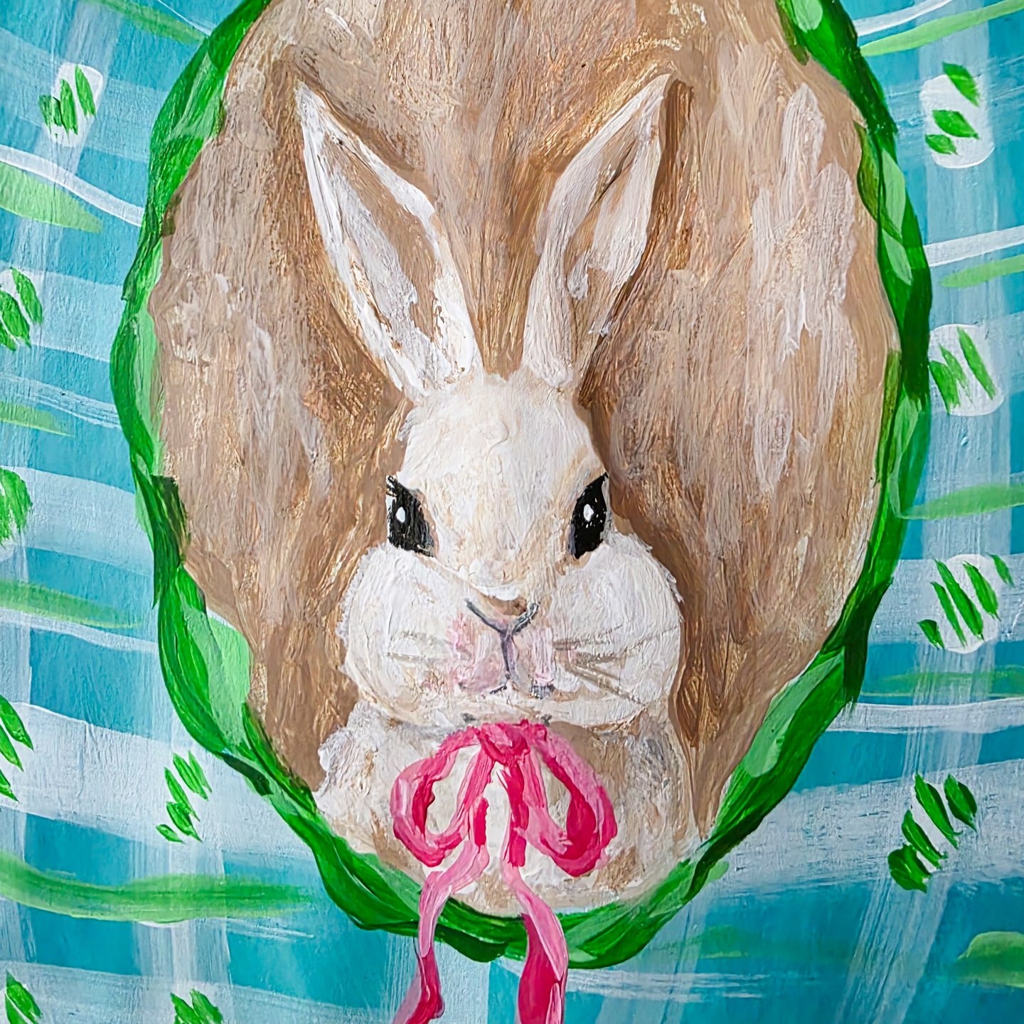 Happy Easter if you celebrate!

My youngest gave us all some printer paper and we had to create an egg - I opted for acrylics. It's so freeing to create with cheap supplies! The fear of the empty page just doesn't exist!

If you are looking for a cra