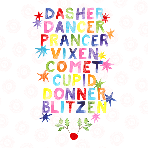Reindeer Names - The Christmas Collection