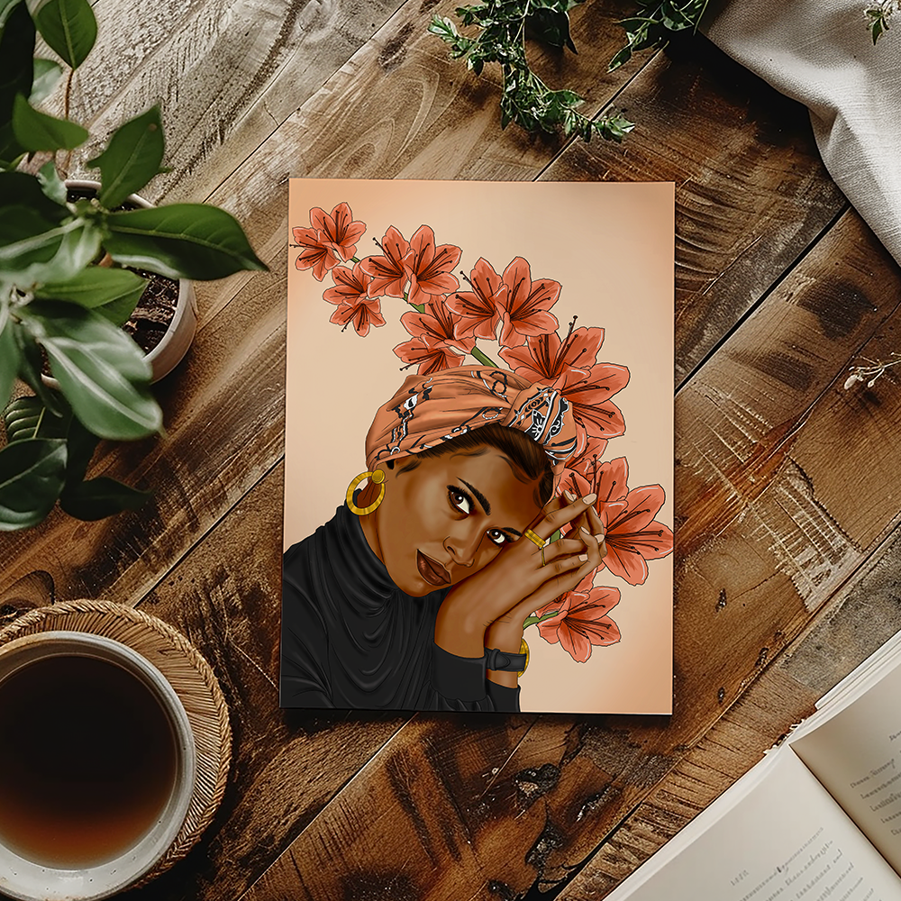 Pink Poise Unframed Print