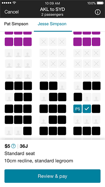 Multi-passenger seat select - final