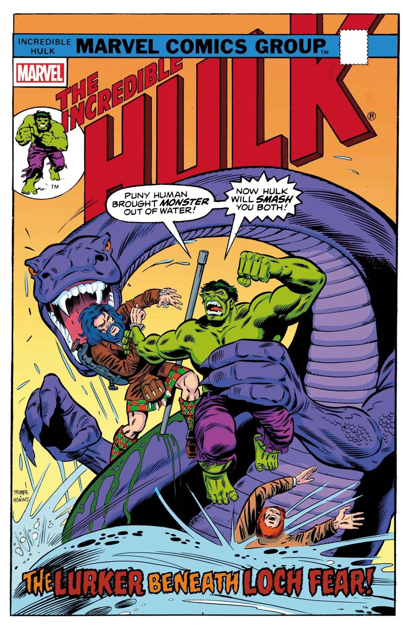 INCREDIBLE HULK 1 HERB TRIMPE HIDDEN GEM VARIANT [1:50]