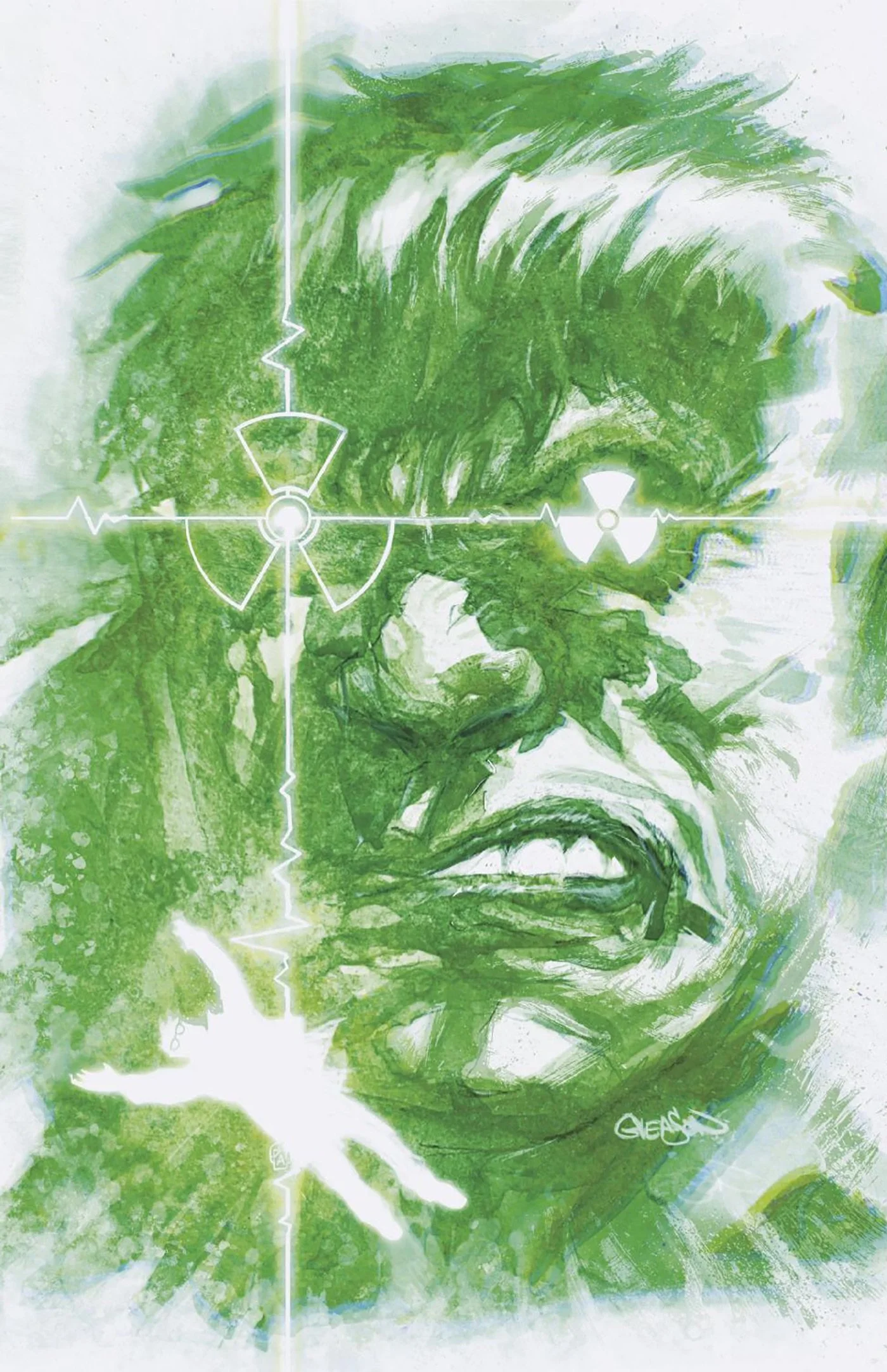 INCREDIBLE HULK 1 PATRICK GLEASON ELEMENTAL VIRGIN VARIANT [1:100]